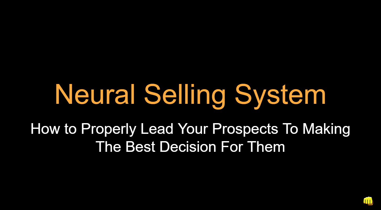 Neural Selling System